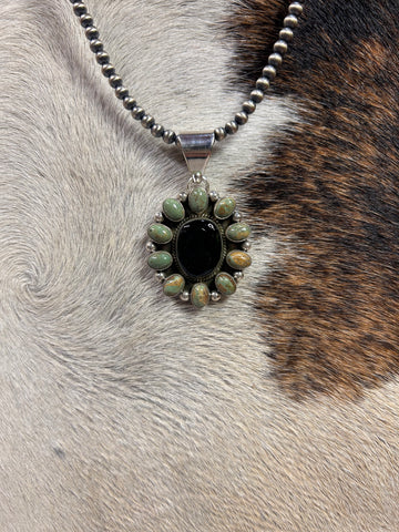 Genuine Shasta Daisy Pendant