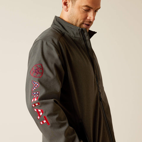 Ariat Men’s Logo 2.0 Softshell Jacket- Americana