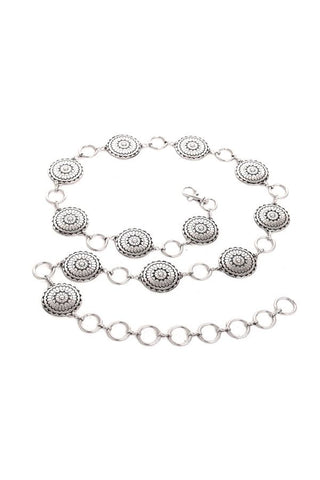 Nomad Belt Silver Concho