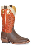 Roper Men's Ride Em' Cowboy Western Boot - Square Toe