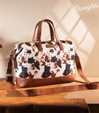 Wrangler Cow Print Duffle Bag