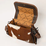 American Darling Saddle Blanket Hair-on Briefcase