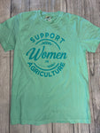Support Women in Agriculture Tee-Teal