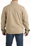Cinch Men’s Khaki Concealed Cary Bonded Jacket