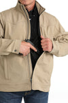 Cinch Men’s Khaki Concealed Cary Bonded Jacket