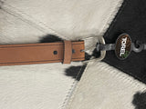 Tan Leather Stitched Men's Belt