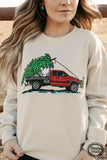 Cake Wagon Christmas Sweatshirt