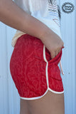 Raised Round Here Red Shorts