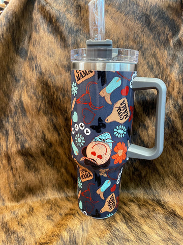 Cow Mama Tumbler