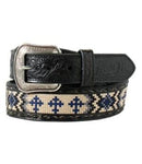 Blue Aztec Pattern Belt