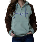 Kimes Ranch Women's Matcha & Brown Amigo Hoodie