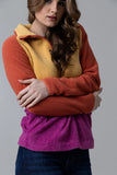 Kimes Ranch Women's Roswell Burnt Orange Polar Fleece Sweatshirt