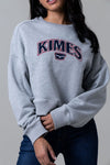 Kimes Ranch Colfax Crew Sweatshirt - Heather Gray