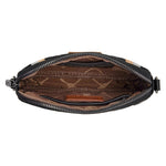 Wrangler Black Southwestern Knitted Mini Crossbody/Wallet