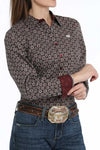 Cinch Women’s Black Geo Print Shirt
