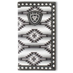 Ariat Black Southwest Diamond Lacing Rodeo Wallet