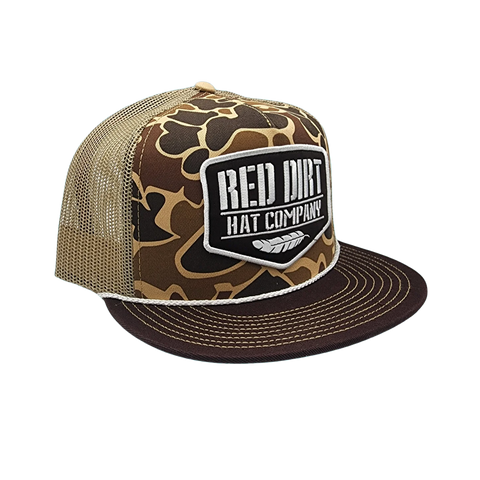 Red Dirt Duck Camo & Tan Cap