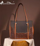 Montana West Tooled Collection Concealed Carry Tote
