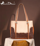 Montana West Tooled Collection Concealed Carry Tote