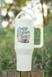 Livin’ On Farmer Time'  Water Tank Tumbler