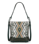 Montana West Tooled Aztec Collection Hobo