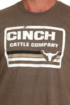 Cinch Brown Cattle Company Tee