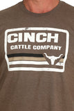 Cinch Brown Cattle Company Tee