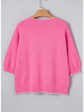 Pink Bow Sweater