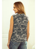 Camo Denim Vest