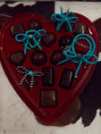 Valentine’s Day Chocolate Heart & Jewelry Set