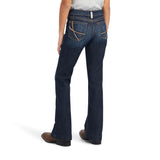 Ariat Girl's R.E.A.L™ Trouser Maggie Nightshade Wide Jeans