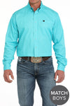 Cinch Men's Turquoise Shirt