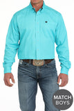 Cinch Men's Turquoise Shirt