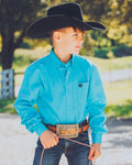 Cinch Boy's Turquoise Shirt