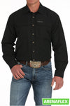 Cinch Men’s Black Ripstop Shirt