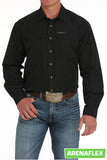 Cinch Men’s Black Ripstop Shirt