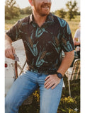 Shuck Yeah Men's Brown Corn Polo