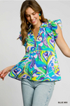 V-Neck Baby Doll Top