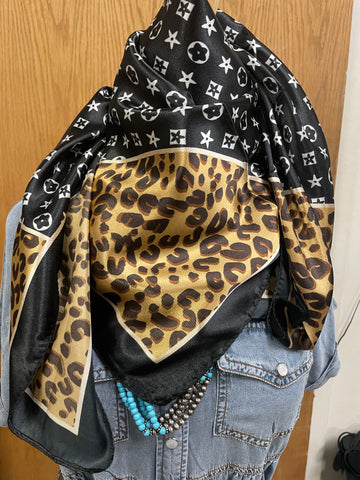 Leopard Designer Wild Rag