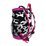 Cow Print Backpack Cooler