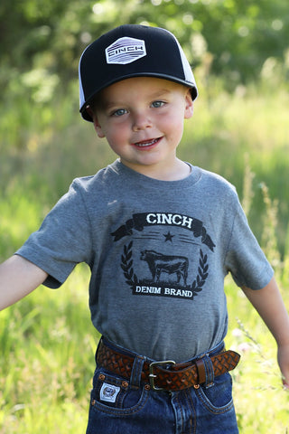 Cinch Infant Denim Gray Tee