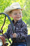 Cinch Toddler Paisley Shirt