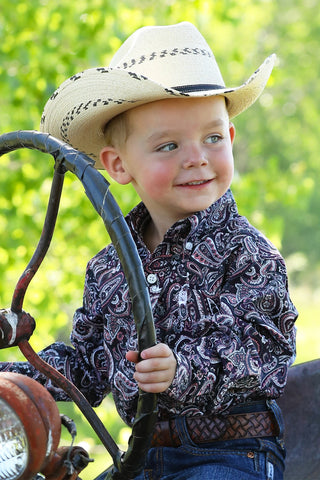 Cinch Toddler Paisley Shirt