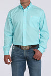 Cinch Men's Solid Turquoise Shirt