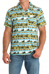 Cinch Men's Hayin' Season Camp Shirt