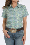 Cinch Women's Geo Print Shirt