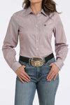 Cinch Women's Tencel Pink Stripe Shirt