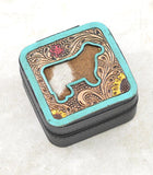 Cow Leather Mini Jewelry Case