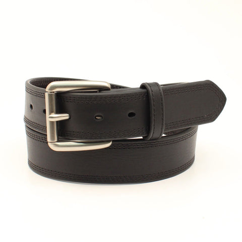 Ariat Men’s Classic Smooth Black Leather Belt