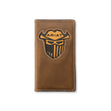 Ariat Work Medium Brown Checkbook